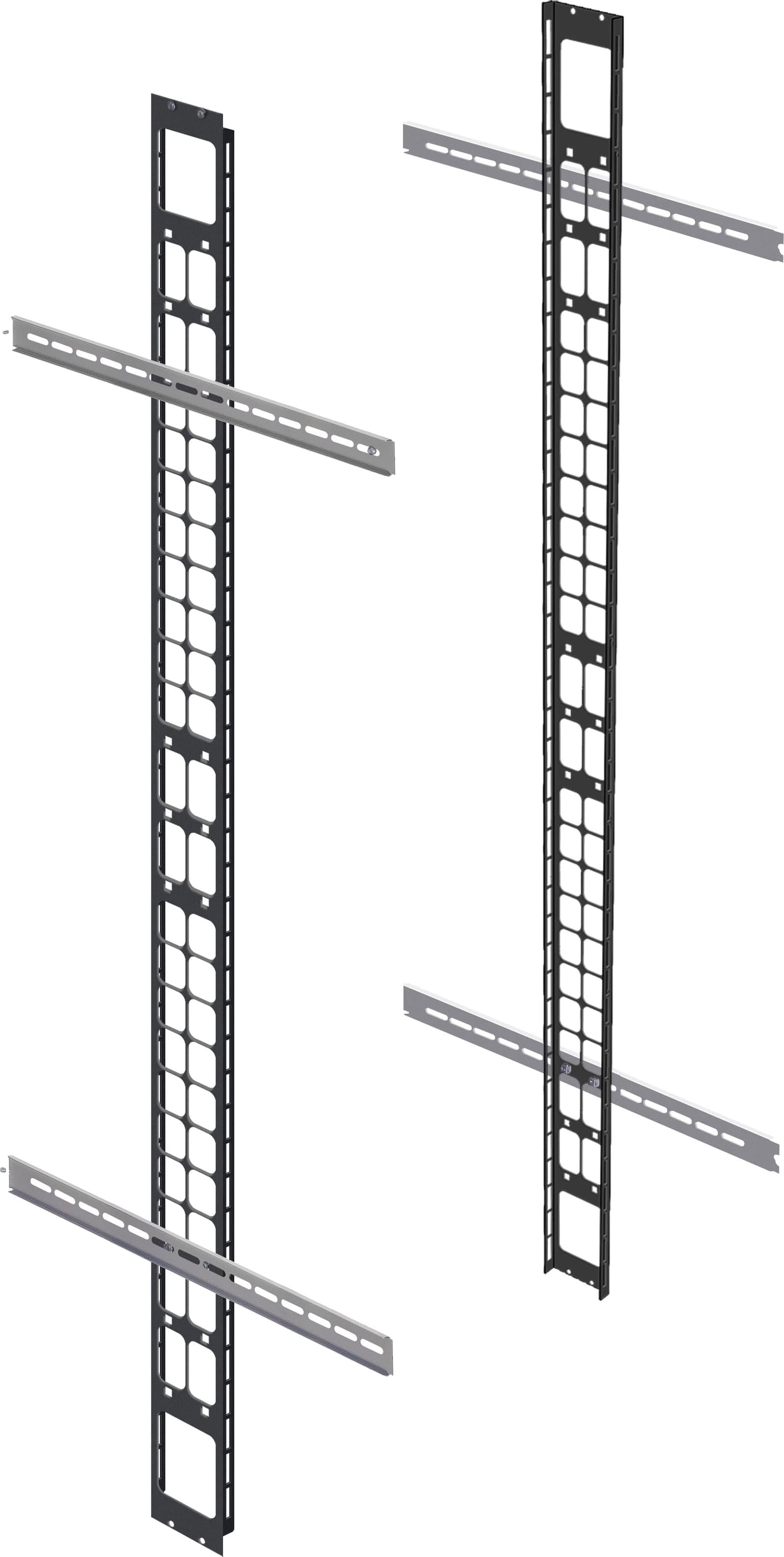 Canala Discesa Cavi per Armadi Rack 19" Profondi 600 mm Nero - Intellinet I-CASE CNLP-1BK