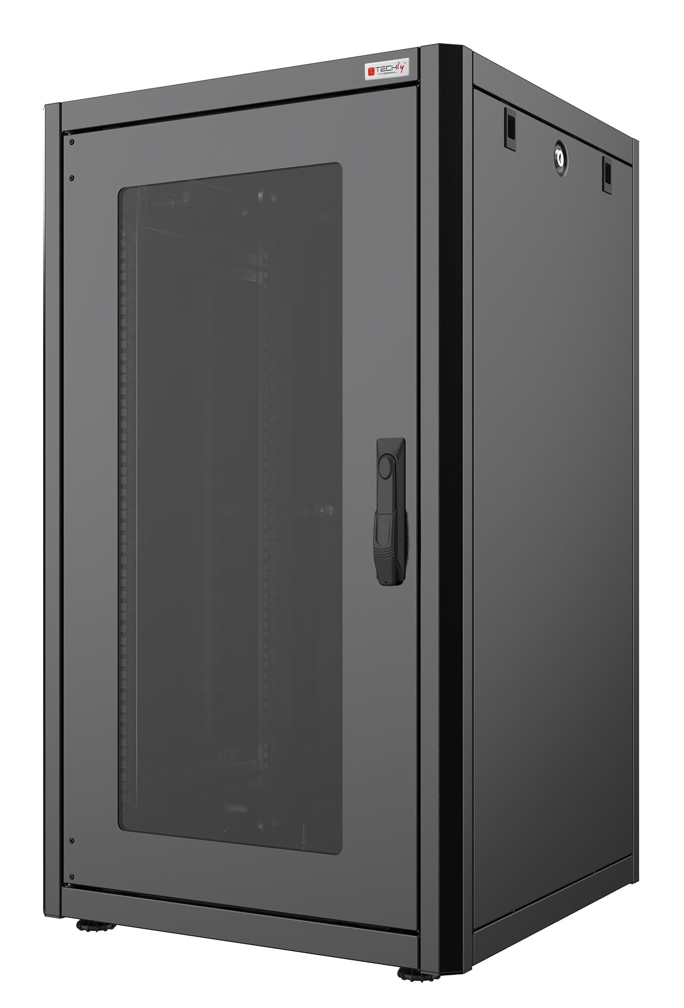 Armadio Rack 19'' 600x800 32 Unità Nero Serie Easynet - Techly Professional I-CASE EN-3268B