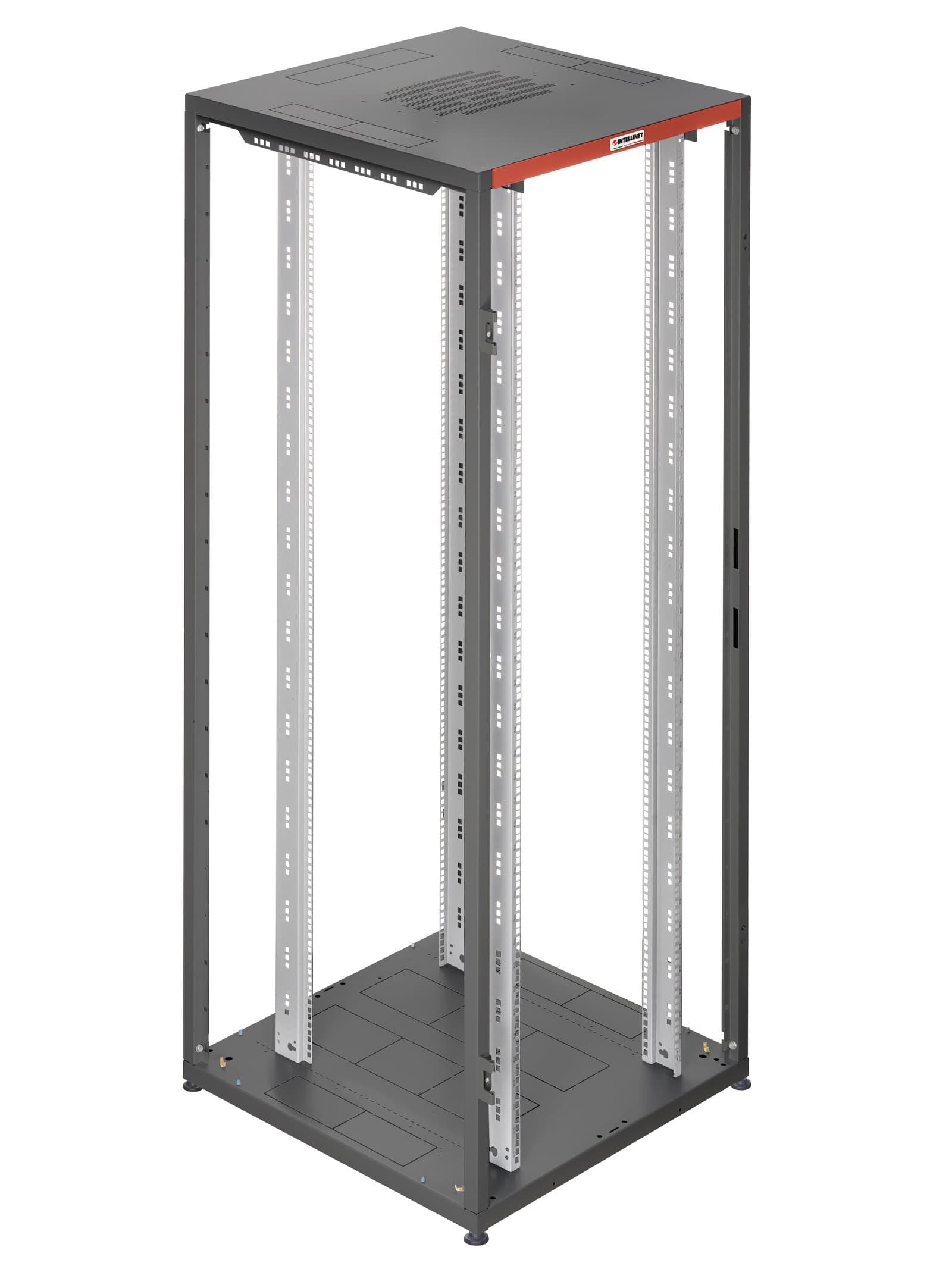 Armadio Server Rack NextGen 19" 800x800 42U Nero Open Frame - Intellinet I-CASE EPPX-428BK1