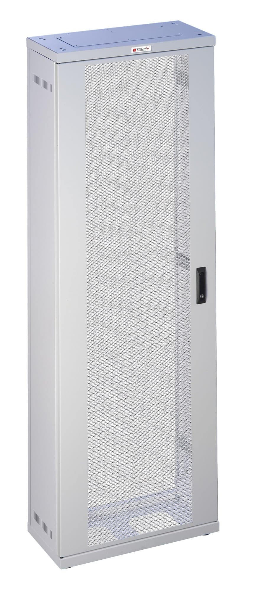 Armadio ETSI 21" 47 Unità Prof. 600 Porte Grigliate Grigio - Techly Professional I-CASE ETSI-4760GG