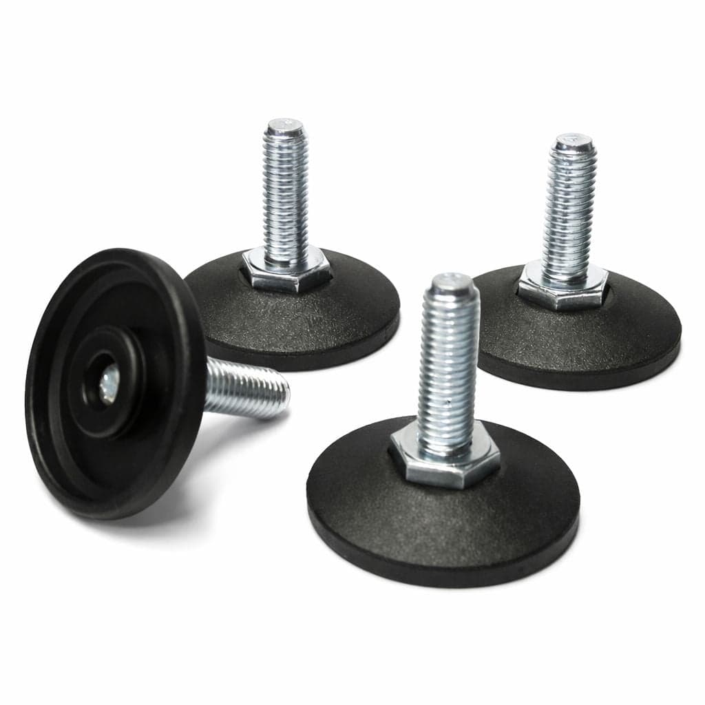 Kit 4 Piedi di Livellamento per Armadi Rack - Intellinet I-CASE FEET 19"