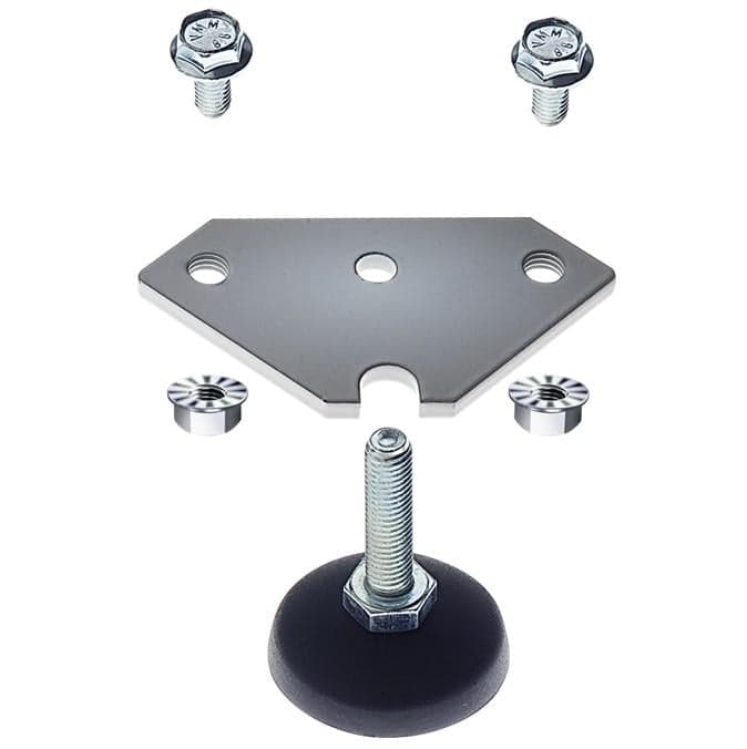 Kit Montaggio Piedini su Zoccolo - Intellinet I-CASE FEET-ZC