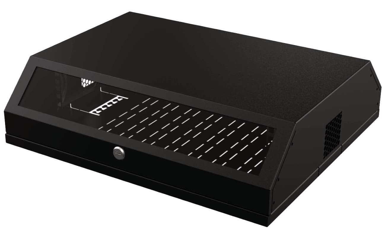 Armadio a muro 19" 8 unità nero - Techly Professional I-CASE FL-08-BK