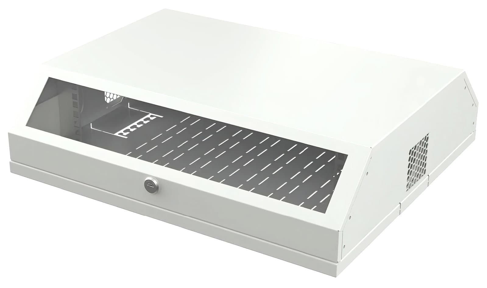 Armadio a muro 19" Flat 9 Unità Bianco RAL9016 - Techly Professional I-CASE FL-09-WHT2