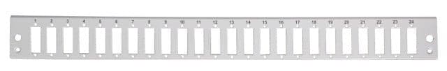 Pannello di Distribuzione 24 Bussole SC Duplex / LC Quad 1U Grigio - I-CASE FO-E24SCDV