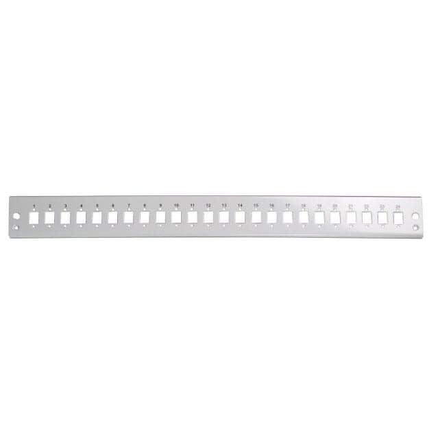 Pannello di Distribuzione 24 Bussole SC Simplex / LC Duplex 1U Grigio - I-CASE FO-E24SCS