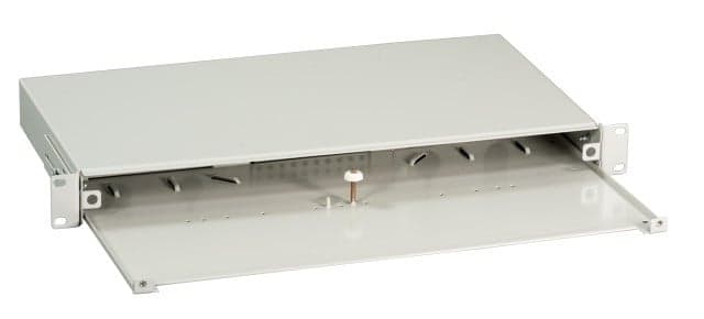 Box Ottico Scorrevole 1U Senza Pannello Frontale Grigio - I-CASE FO-ESLG