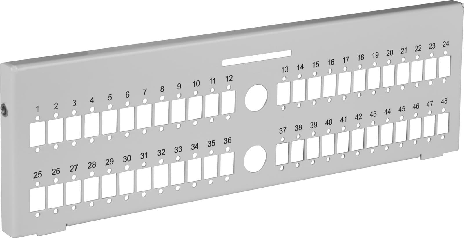 Pannello di Distribuzione Fibra Ottica 48 SC-Simplex per Box a Muro - I-CASE FO-MWD248SC