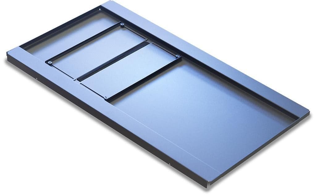 Base per Armadi Flat Pack Rack 19" 600x1000 mm Colore Nero - Intellinet I-CASE FP-BP610