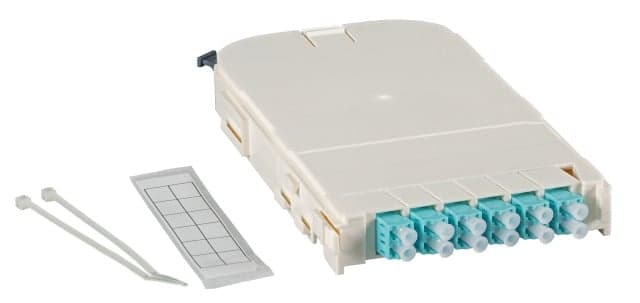 Modulo FTTH 12 porte LC OS2 Monomodale - I-CASE FTTH-12LCOS2