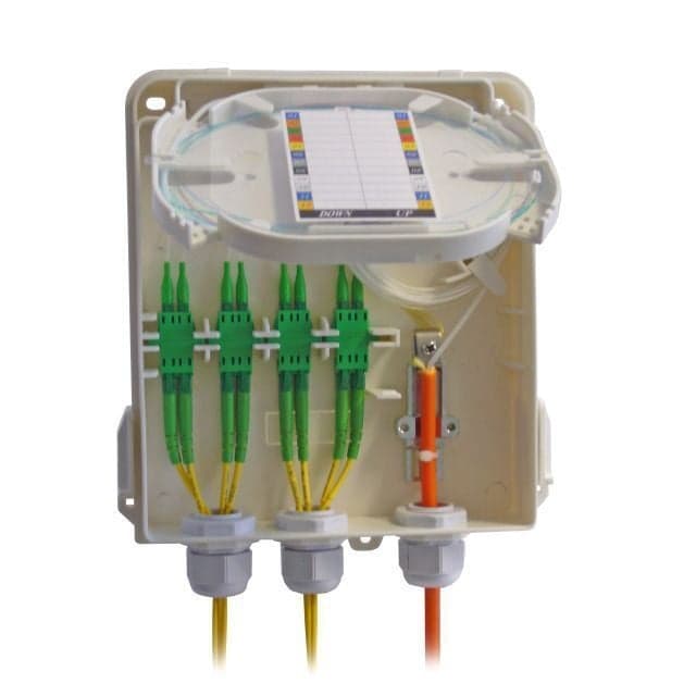 Scatola terminale FTTx 8 connessioni LC-D/SC-S - I-CASE FTTX-S8