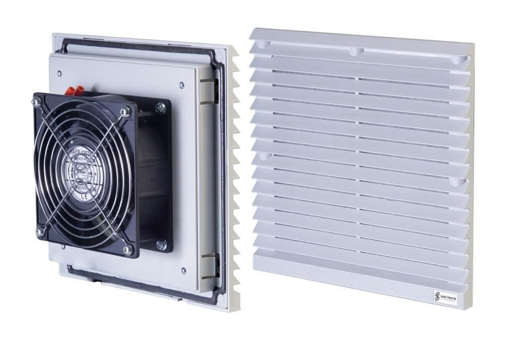 Ventilatore 320x320 mm IP54 520mc/h - Techly Professional I-CASE IP-FAN320