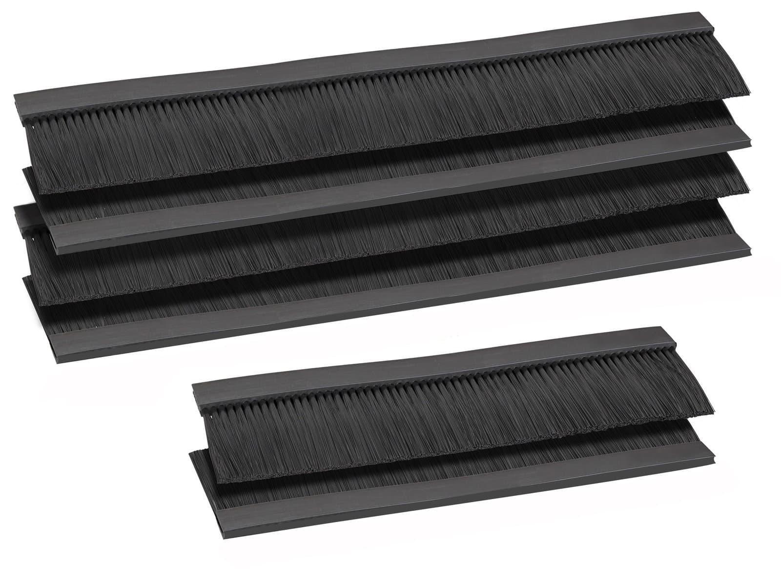 Set Spazzole Ingresso Cavi per Armadio Rack 2x265mm 4x380mm - Techly Professional I-CASE KIT-SP1