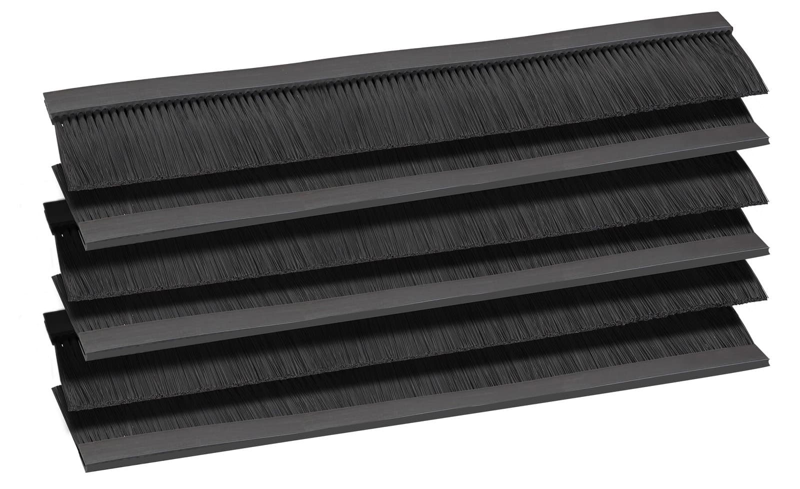 Set 6 Spazzole Ingresso Cavi per Armadio Rack 380 mm - Techly Professional I-CASE KIT-SP5
