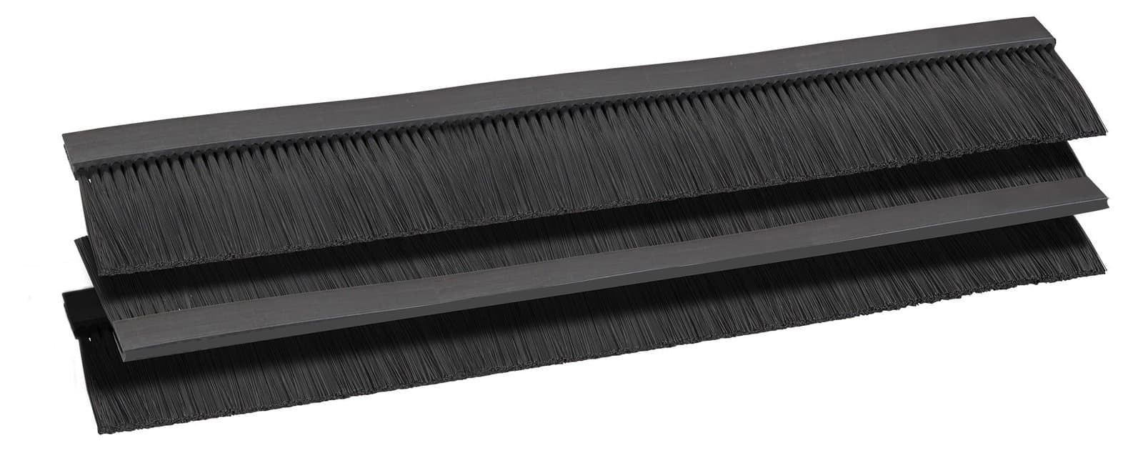 Set 3 Spazzole Ingresso Cavi per Armadio Rack 380 mm - Techly Professional I-CASE KIT-SP7