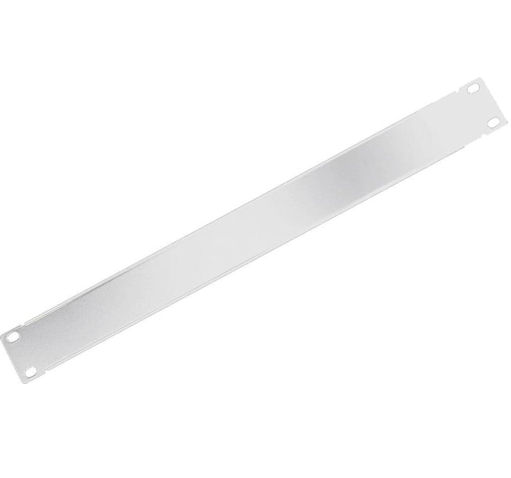 Pannello Cieco 1 HE per Armadio 10'' Grigio Chiaro - Techly Professional I-CASE M10-BLANK rack 19"
