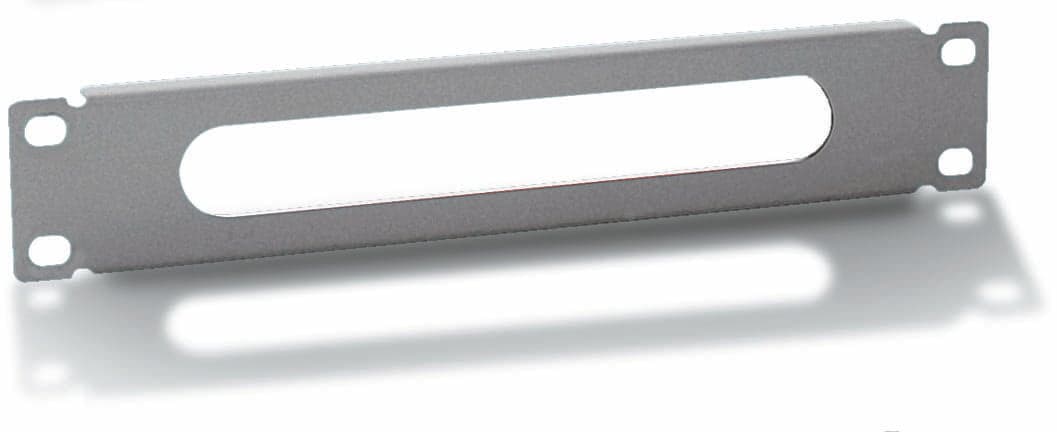 Pannello passacavi 10" 1U Grigio - Techly Professional I-CASE M10-CABLE2