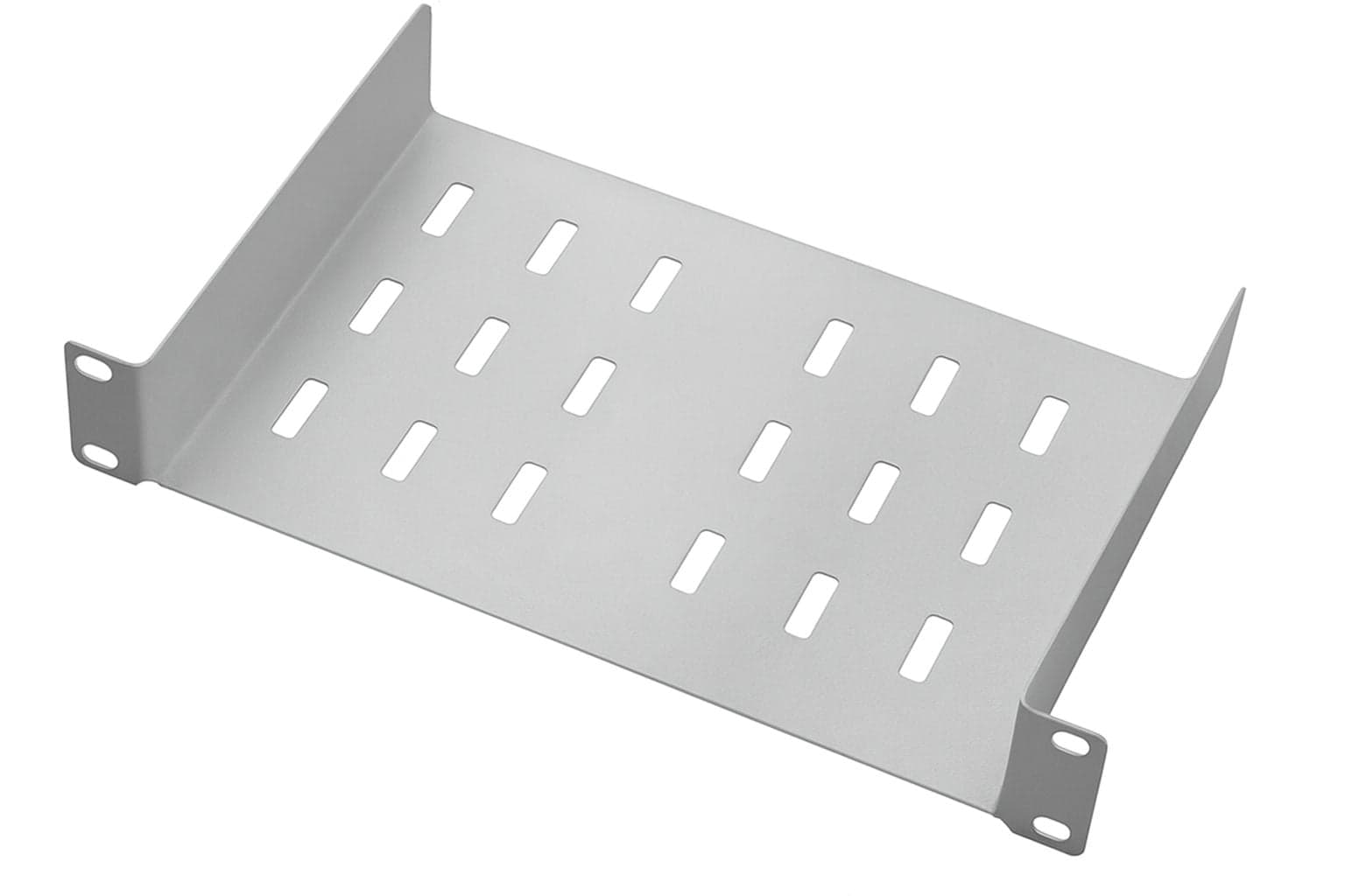 Mensola per Rack 10" 150 mm 1U Grigio 2 punti - Techly Professional I-CASE M11-TRAY