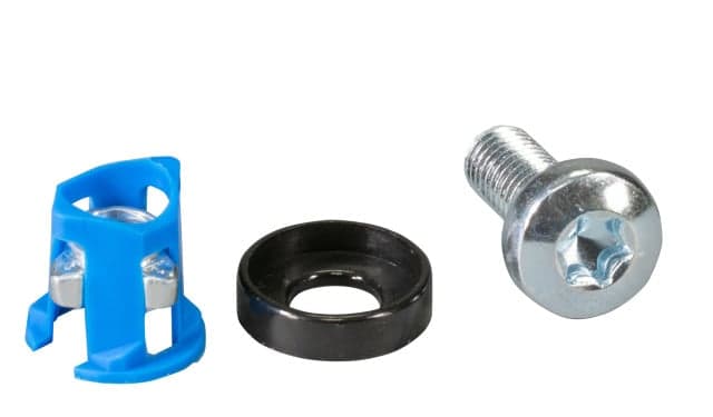 Kit Set 50 Viti M6 Torx 50 Dadi e 50 Rondelle Montaggio Frontale Rack - I-CASE MOUNT-50CATX