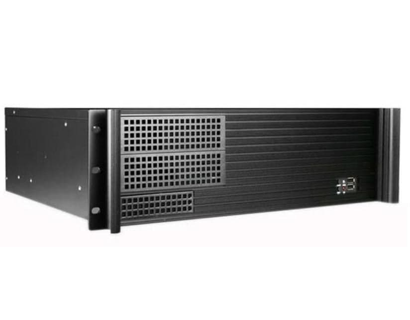Chassis Industriale Rack 19''/Desktop 3U Ultra Compatto Nero - Techly I-CASE MP-P4HX-BLK4