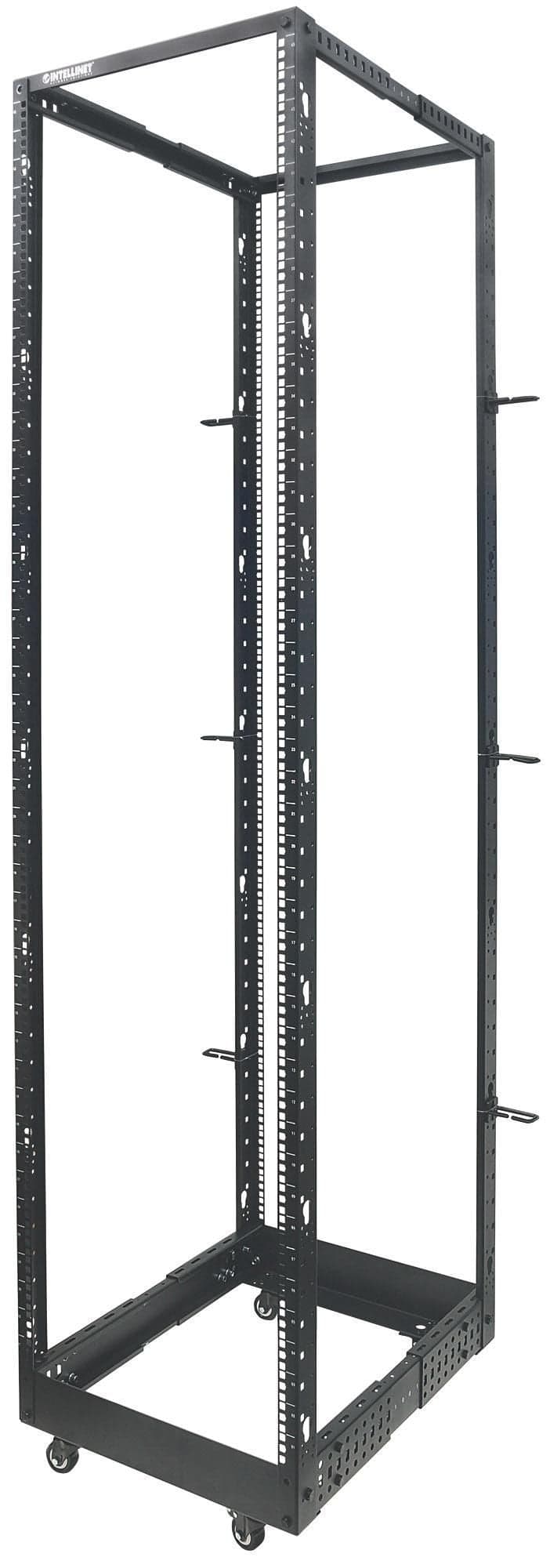 Open Frame Rack 19" 4 Montanti 45U Profondità Regolabile - Intellinet I-CASE OF-MOD45U