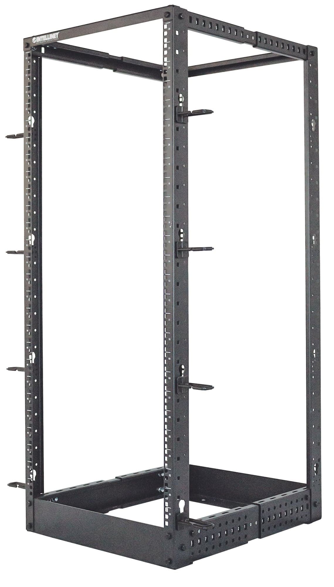 Open Frame Rack 19" 4 Montanti 48U con profondità regolabile - Intellinet I-CASE OF-MOD48U