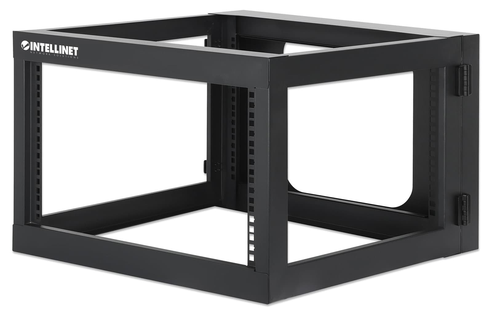 Armadio a Muro 19" Open Frame 4 Montanti 6U - Intellinet I-CASE OFSW-0660BK