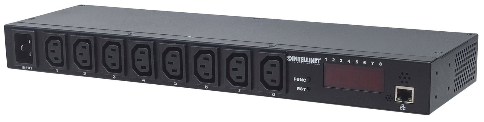 Multipresa Intelligente per Rack 19'' 8 Porte - Intellinet I-CASE PDU-8C13