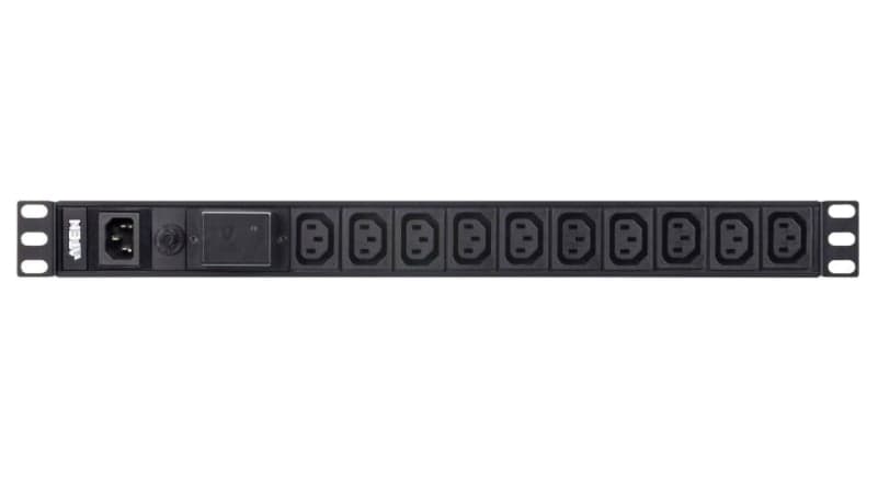 Multipresa rack PDU 1U 18 porte IEC-C13 protezione sovratensione - ATEN I-CASE PE-0118SG