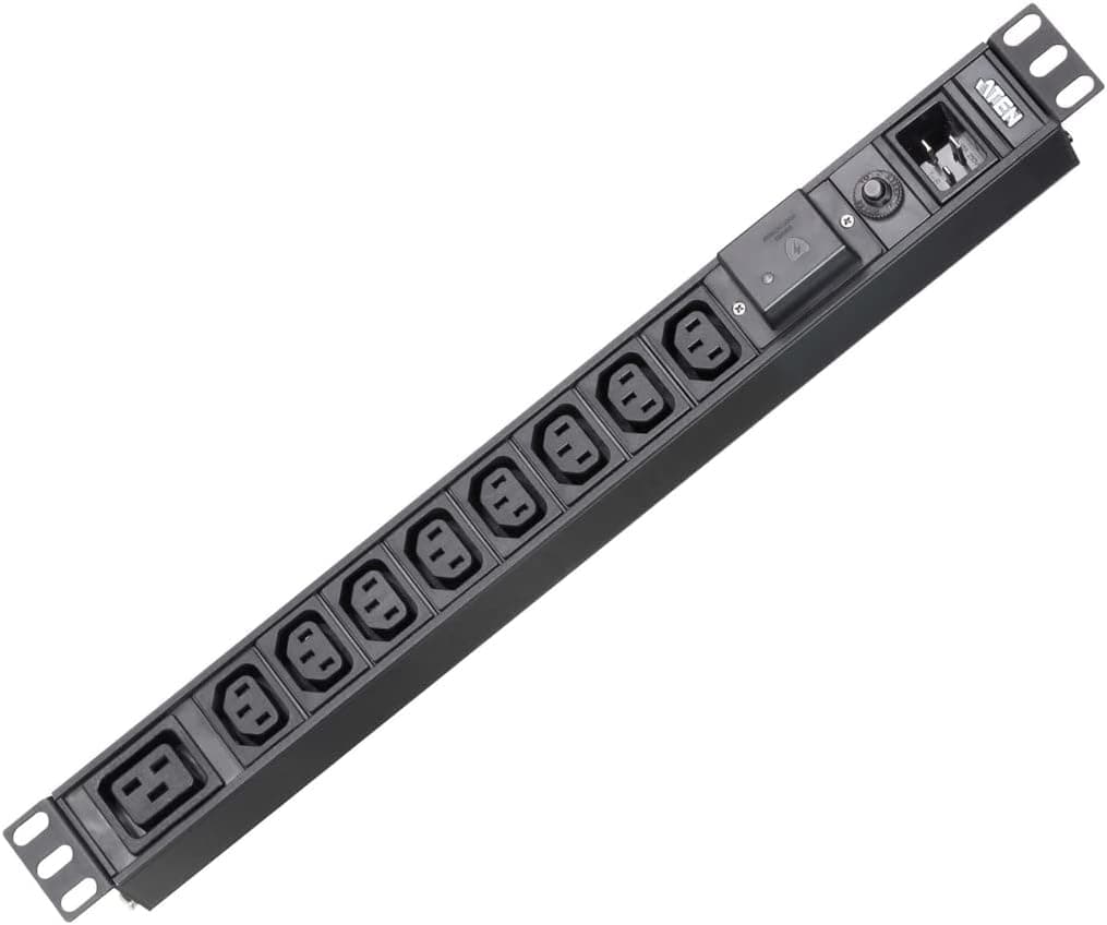 Multipresa Rack PDU 1U 9 Prese con Protezione da Sovratensione - ATEN I-CASE PE-0209SG