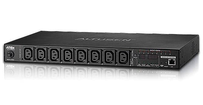 Multipresa Rack PDU 8x C13 Misurazione PDU, Controllo Presa PE6108GB - Aten I-CASE PE-6108GB