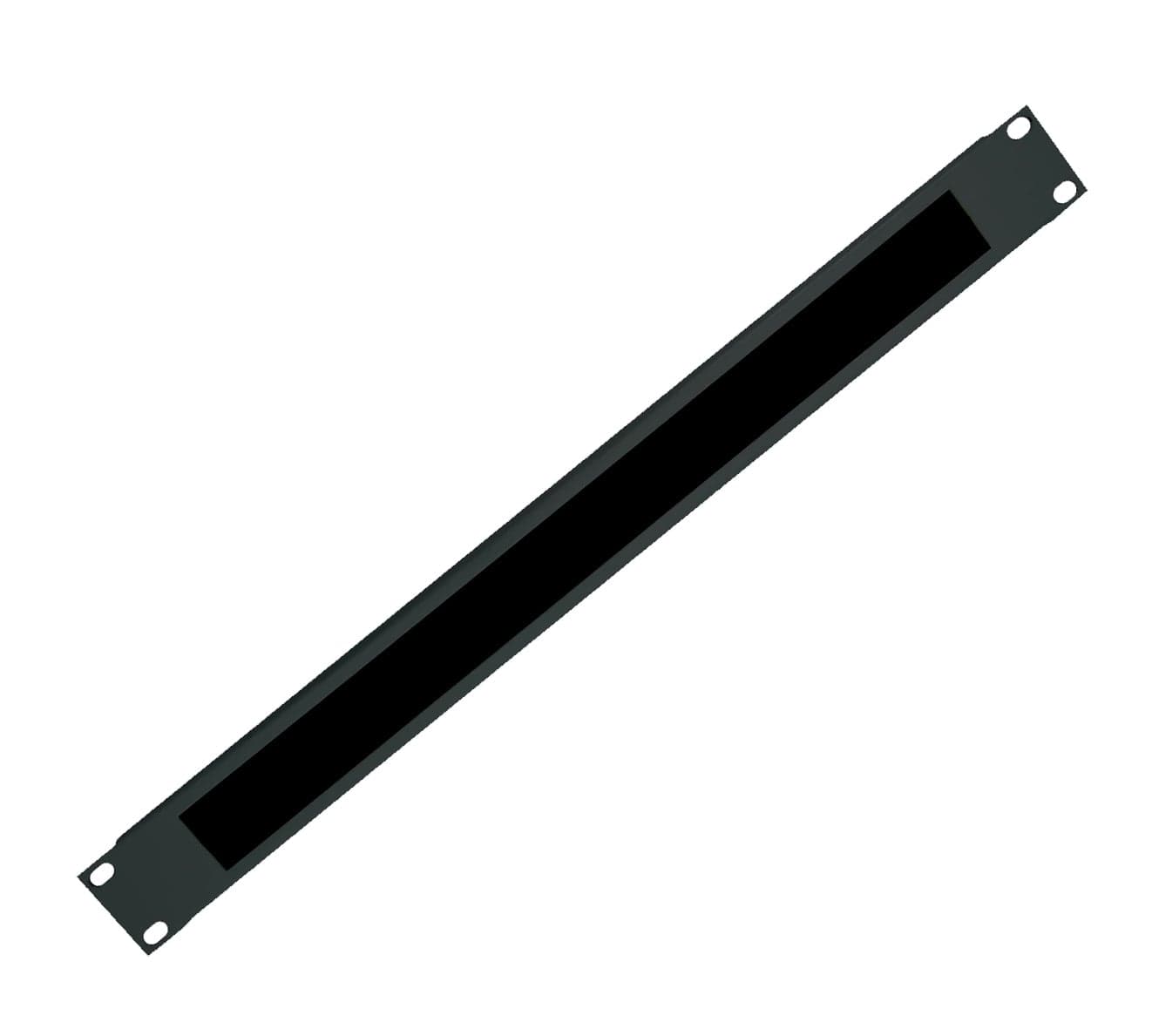 Pannello Passacavi 1U Forato con Spazzola Nero - Intellinet I-CASE PSC-NE rack 19"