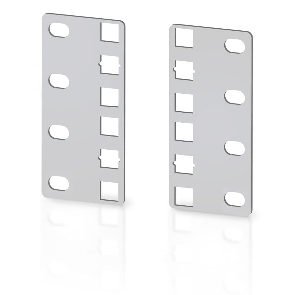 Coppia Staffe Riduttrici per Armadi ETSI 2U - Techly Professional I-CASE RAIL-ADP2ETG
