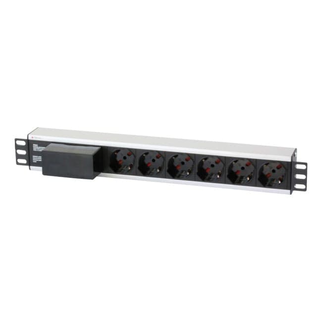 Multipresa 6 Posti da Rack 19" con Magnetotermico Spina Italiana Cavo 3m 1U - Techly Professional I-CASE STRIP-16A3