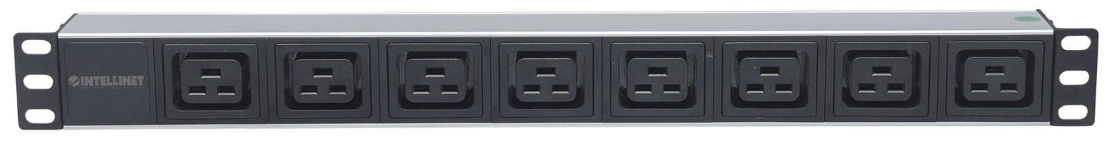 Multipresa Montaggio a Rack 19'' 1U 8 Uscite C19 Spina Italiana - Intellinet I-CASE STRIP-819