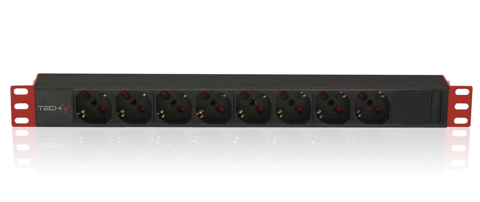 Multipresa 8 Posti da Rack 19" Connettore C14 1U - Techly Professional I-CASE STRIP-81V2