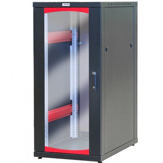 Armadio Server Rack 19'' 600x1000 20 Unità Nero serie IdealNET - Intellinet I-CASE SVR-I206BK