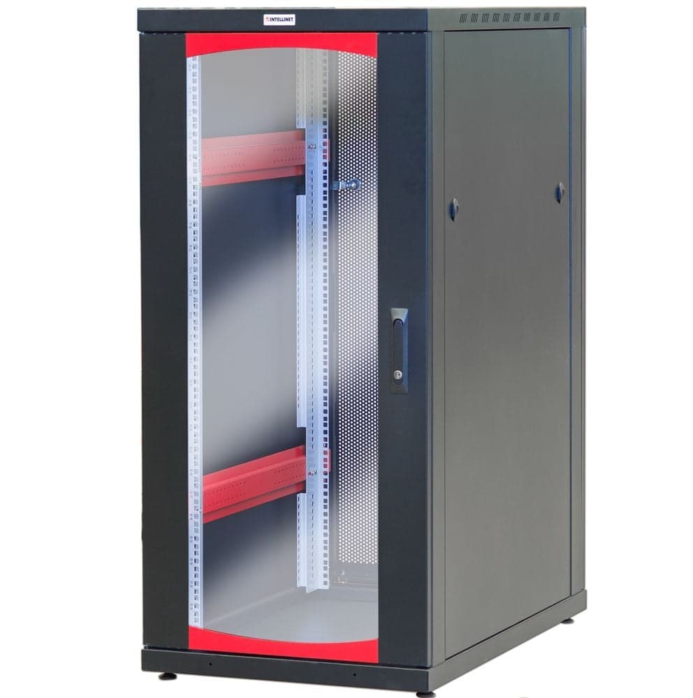 Armadio server rack 19" 800x1000 47 unità nero serie IdealNET - Intellinet I-CASE SVR-I478BK