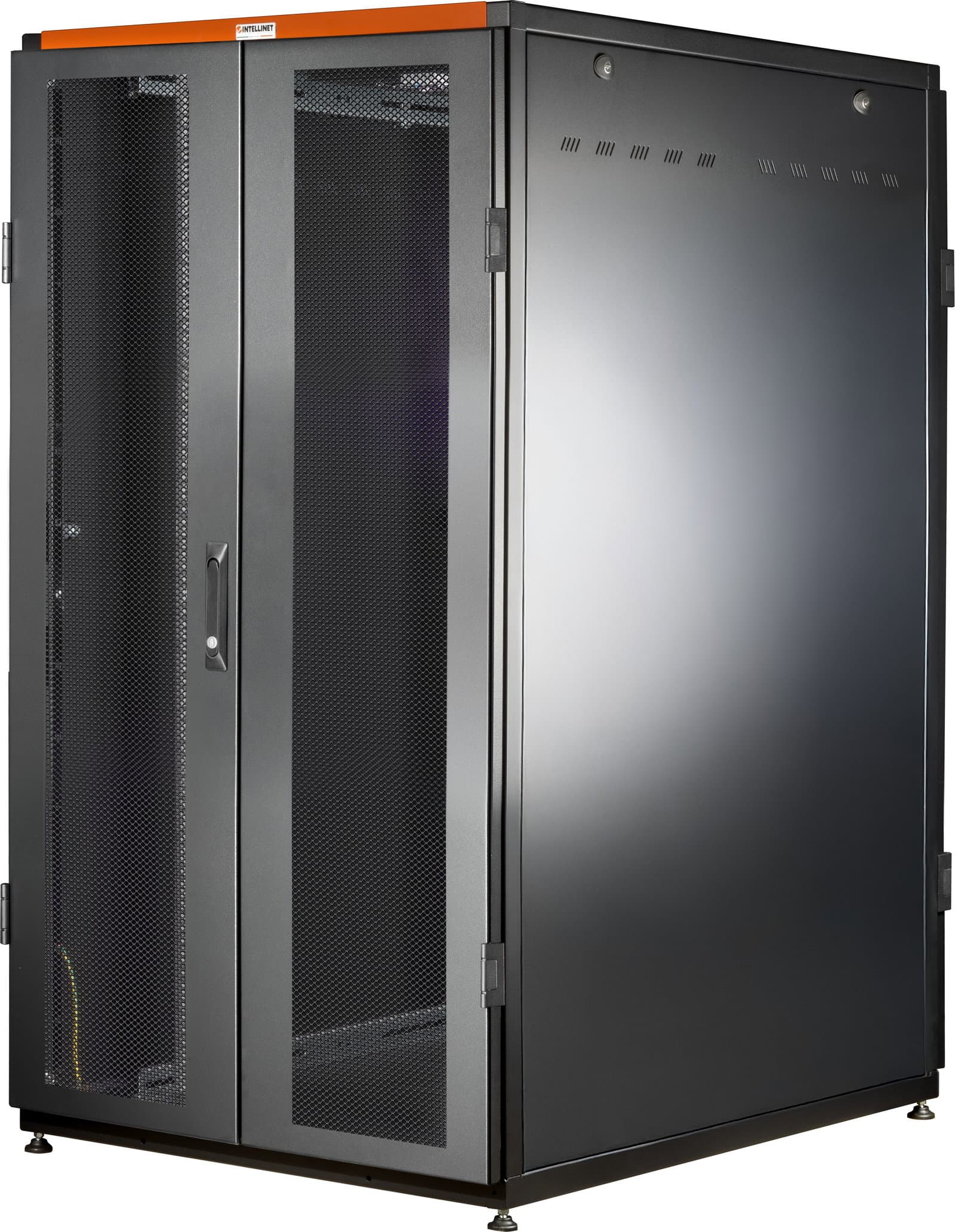 Armadio Server Rack NextGen 1000 19" 800x1200 33U Nero Doppia Porta Grigliata - Intellinet I-CASE SVRP-3382-2BG