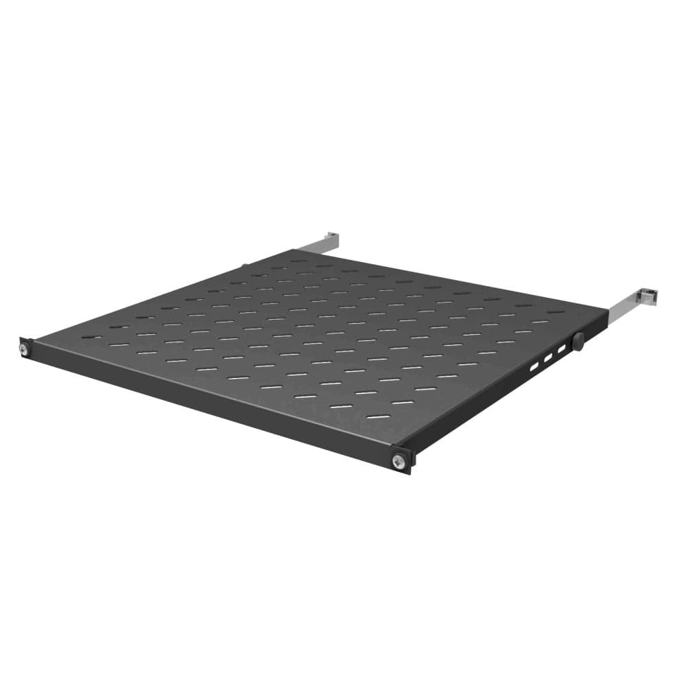 Mensola per Rack 19" 550-650 mm 0.5U Nero 4 Punti - OEM I-CASE TRAY-0565B