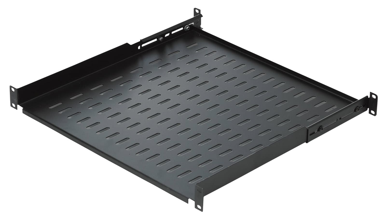 Mensola per Rack 19" 550 mm 2U Nera 4 punti - Techly Professional I-CASE TRAY-111-BK
