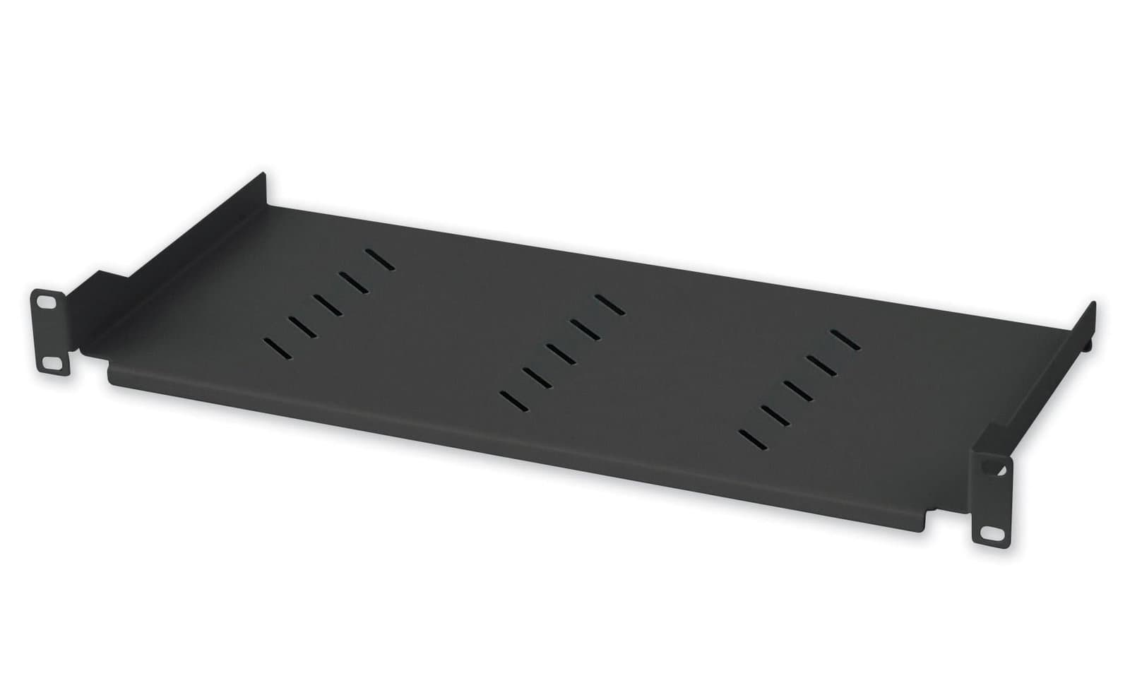 Mensola per Rack 19" 150 mm 1U Nero 2 Punti - Techly Professional I-CASE TRAY-150BK