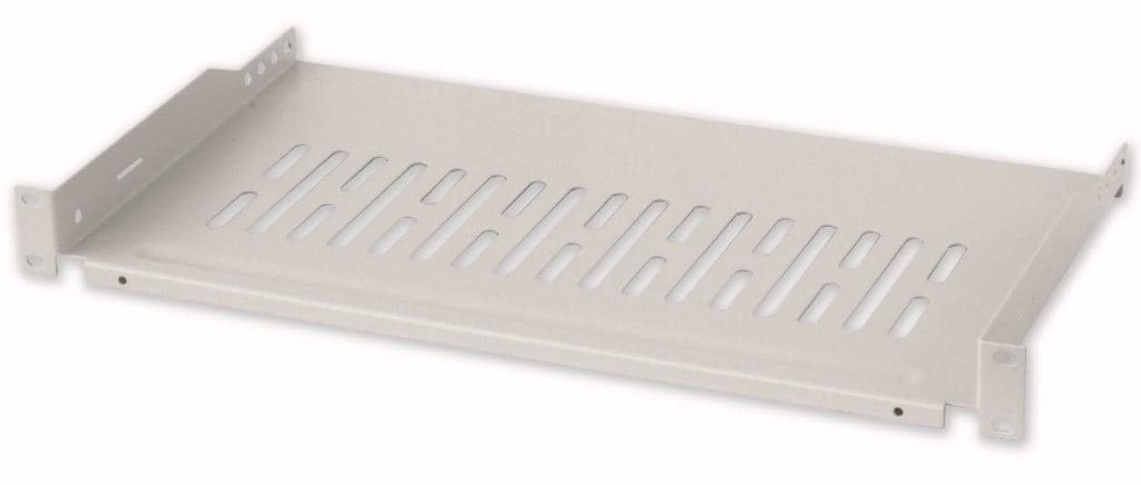 Mensola per Rack 19" 255 mm 1U Grigia 2 punti - Intellinet I-CASE TRAY-250