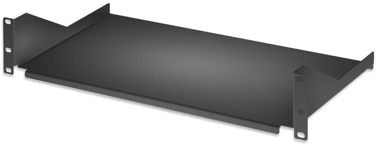 Mensola per Rack 19" 400 mm 2U Nera 2 punti - Intellinet I-CASE TRAY-400BKC