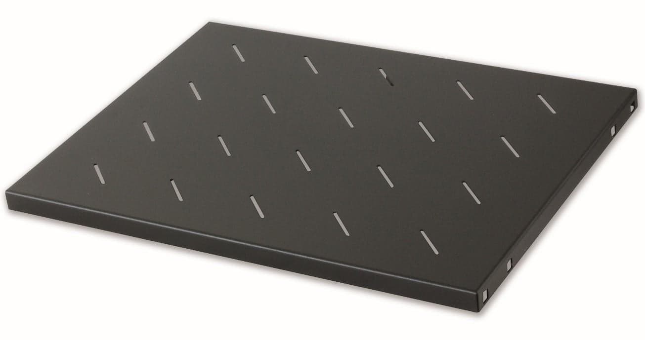 Mensola per rack 19" 345 mm Nera 4 punti - Intellinet I-CASE TRAY-F600BK