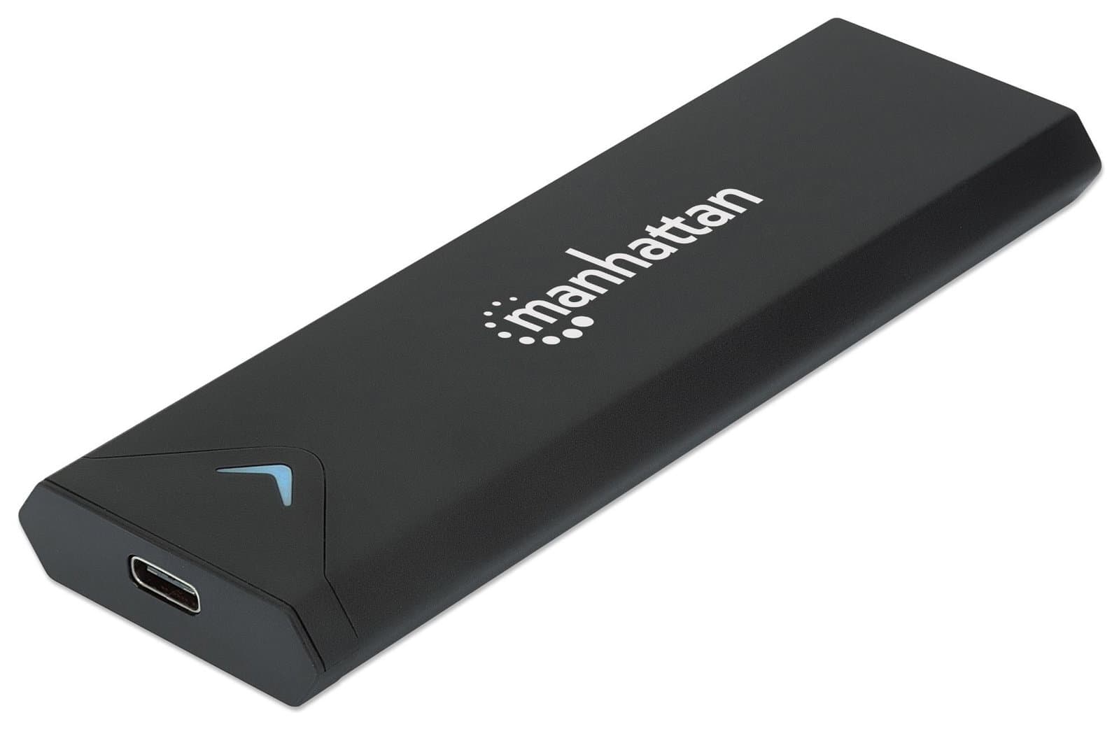 Box Esterno USB 3.2 SSD SATA M.2 NVMe - Manhattan I-CASE USB31C-NGFFM