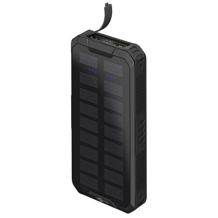 Power Bank 20000 mAh Ricarica Solare USB-C PD QC3.0 - Goobay I-CHARGE-SOL20000