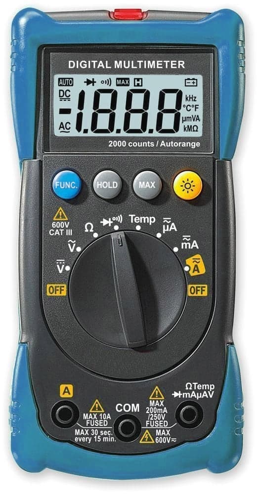 Multimetro Digitale Autorange 2000 Counts - C-LOGIC 560