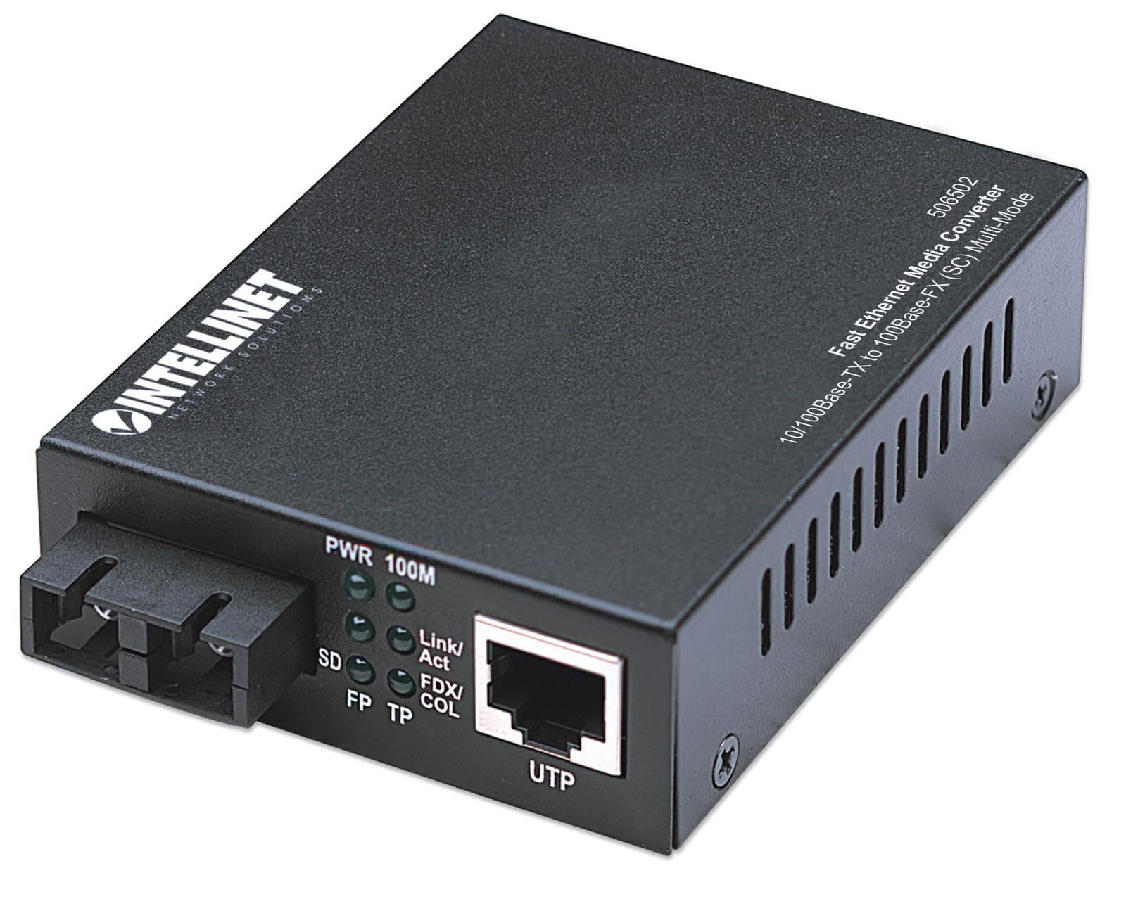 Convertitore RJ45 - Fibra SC 100Base-TX Multimodale - Intellinet I-ET FX-SC