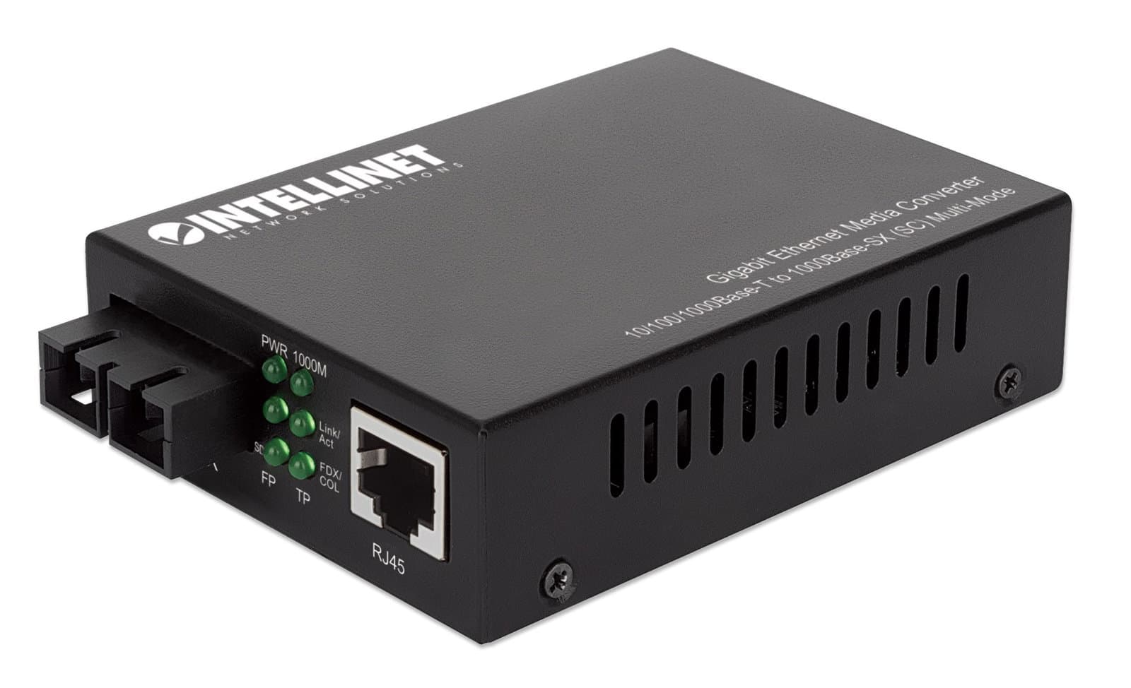 Gigabit Ethernet media converter fibra SC multimodale - Intellinet I-ET SC-GIGA